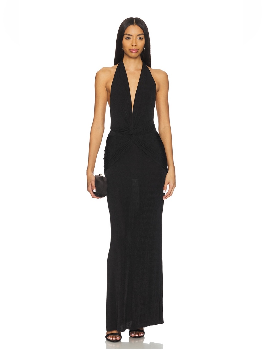 SER.O.YA Mada Maxi Dress in Black